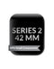 Encuentra la carcasa original para iWatch Series 2 de 42mm en color negro en Guatemala para reparaciones y componentes pequeños de Apple Watch.