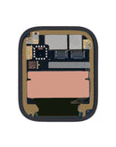 Reparación de pantalla OLED premium para iWatch Series 8 en Guatemala, con bracket incluido.