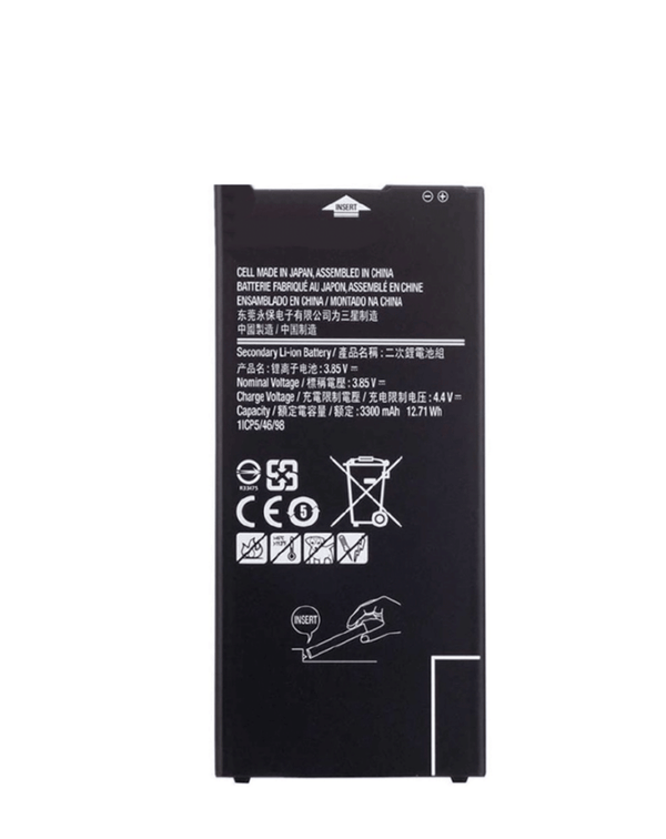 Batería Samsung Galaxy en Guatemala, Encuentra la batería EB-BG610ABE para modelos J7 Prime, J7, J6 Plus y J4 Plus en los talleres de reparación autorizados.