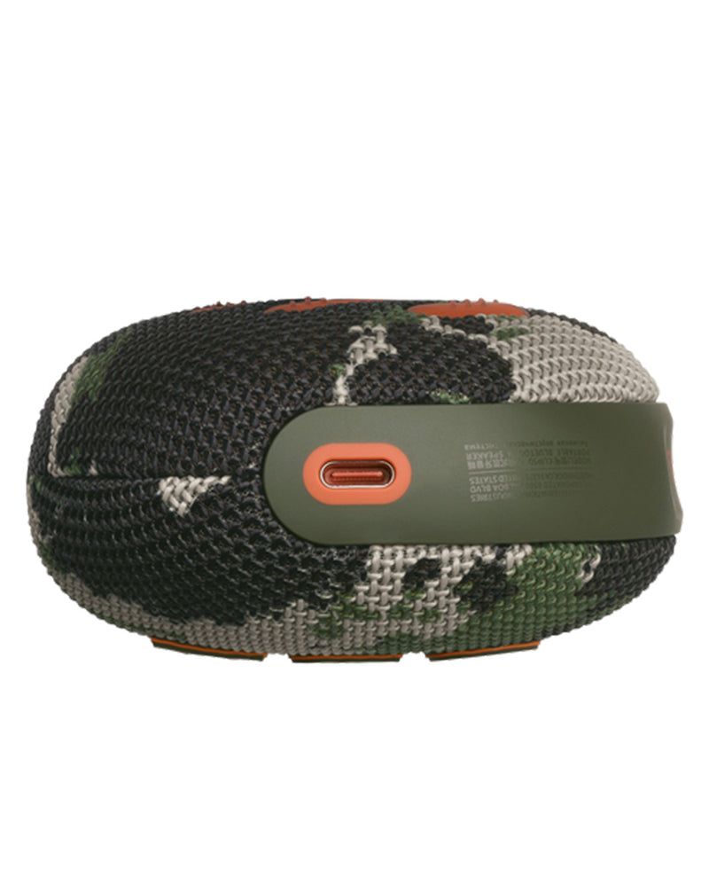 Compra la Bocina JBL Clip 5 Ultra Portatil Impermeable CAMO en Guatemala al mejor precio.