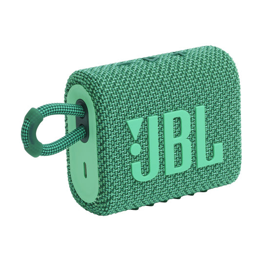 Encuentra el altavoz Bluetooth portátil JBL Go 3 ECO en Guatemala al mejor precio en SlowBack.