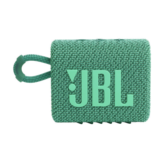 Encuentra el altavoz Bluetooth portátil JBL Go 3 ECO en Guatemala al mejor precio en SlowBack.