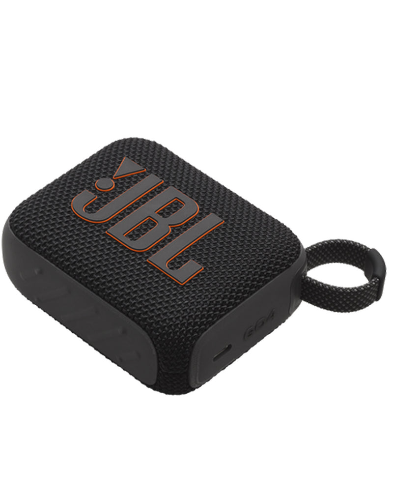 Compra el altavoz portátil JBL Go 4 (Negro) en Guatemala al mejor precio, ideal para llevar a todos lados.