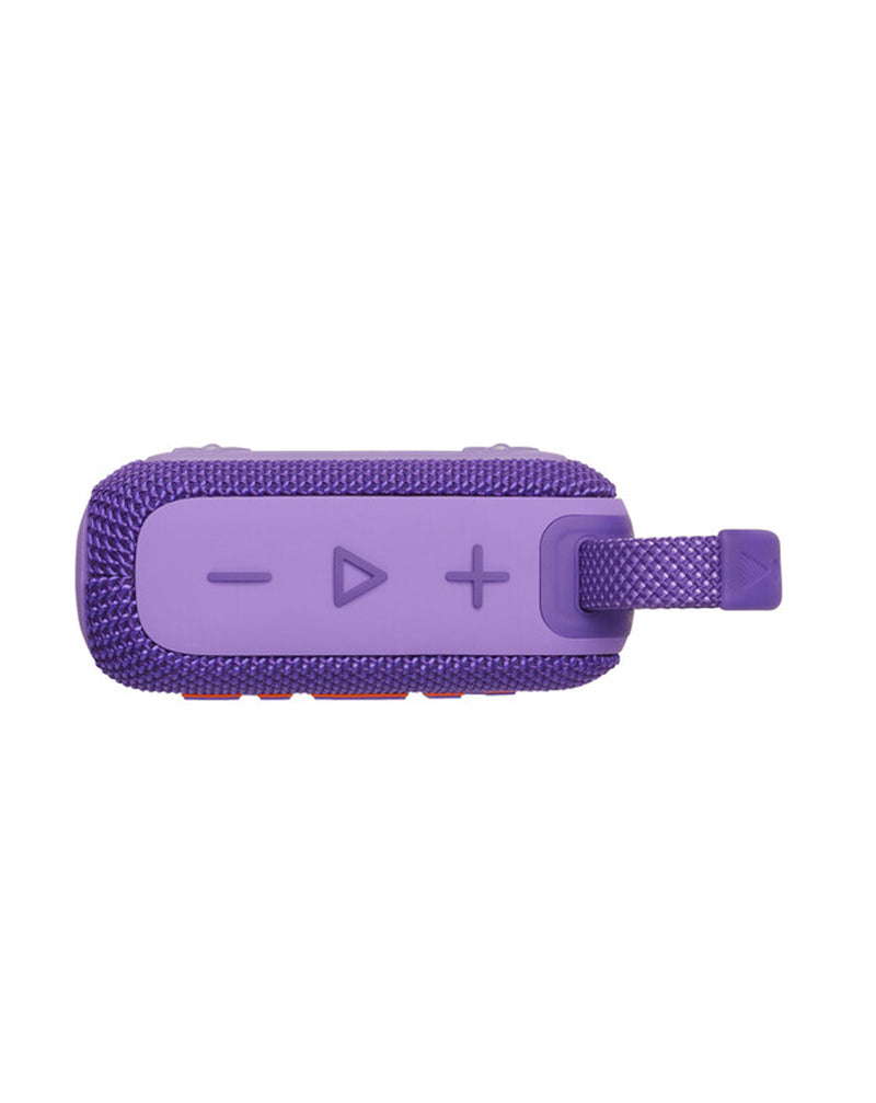 Encuentra la bocina Bluetooth JBL Go 4 en color morado en Guatemala, para una experiencia de sonido portátil increíble.