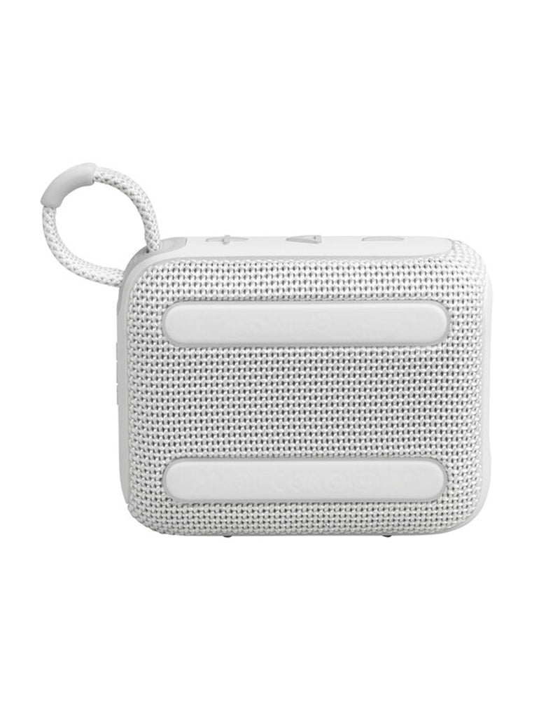 Comprar Altavoz Bluetooth JBL Go 4 en Guatemala, color blanco, al mejor precio en mayorista de tecnología.
