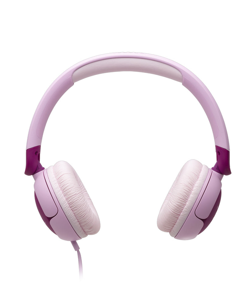 Encuentra los audífonos supraaurales inalámbricos para niños JBL JR320BT en color morado en Guatemala.