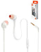Compra los auriculares JBL Tune 110 con cable en color blanco en Guatemala, ¡calidad y sonido garantizados!