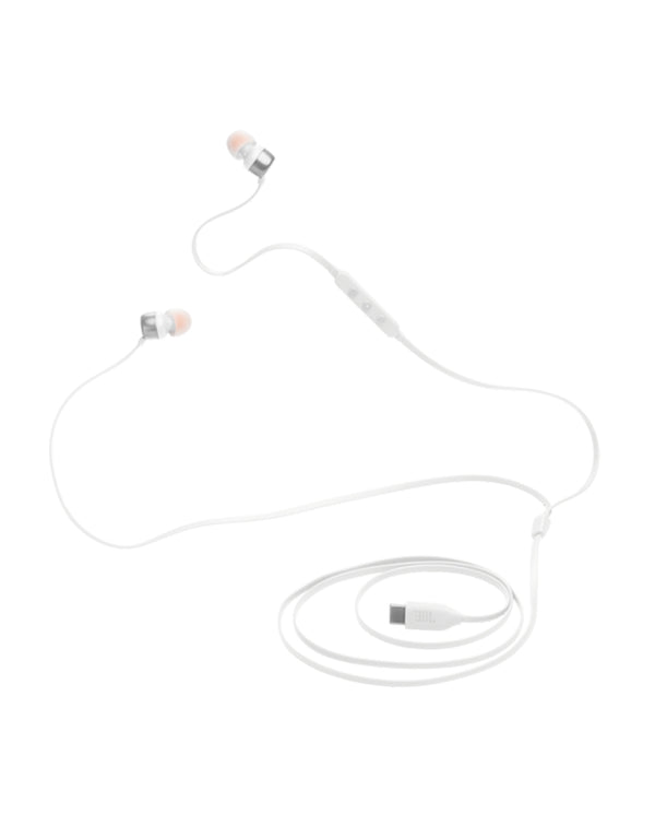 Encuentra los auriculares in-ear JBL Tune 310C color blanco en Guatemala al mejor precio.