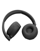 Audífonos inalámbricos JBL Tune 670NC negros, sobre oreja, con cancelación de ruido activa.
