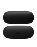 Auriculares true wireless JBL Vibe Beam 2 negros, diseño ergonómico, estuche de carga compacto, sonido potente.