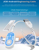 Puerto de carga JCID Engineering para Android, con cable de reparación y bajo PPLCD.