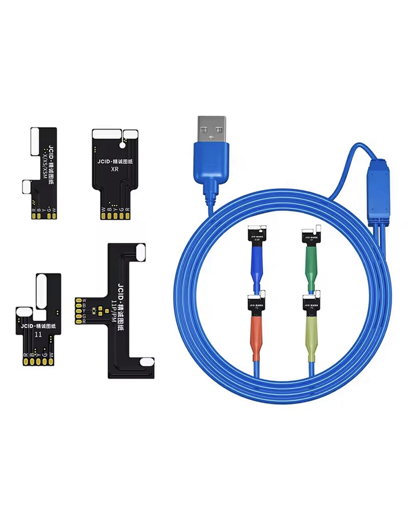 Encuentra el puerto de carga JCID para iPhone X a 11 Series en Guatemala, ideal para reparaciones en talleres y mayoristas de accesorios.