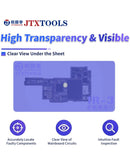 Detector de cortos JTX IR-3 con almohadilla, herramienta esencial para microsoldadura y reparación de componentes electrónicos.