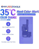 Detector de cortos JTX IR-3 con almohadilla, herramienta esencial para microsoldadura y reparación de componentes electrónicos.
