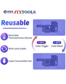 Detector de cortos JTX IR-3 con almohadilla, herramienta esencial para microsoldadura y reparación de componentes electrónicos.