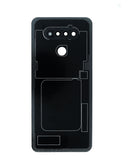 Encuentra tapas traseras para LG K51 2020 en Guatemala, sin logo y en color negro, ideales para reparaciones en talleres especializados.
