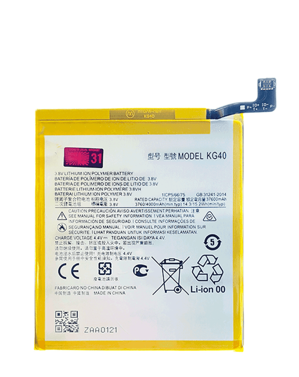 Bateria Motorola Moto G8 Play y otros modelos disponibles en Guatemala para reparaciones.