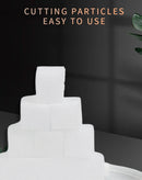 Esponja de limpieza nano LANRUI LR-S9 blanca, eficaz para remover suciedad difícil.