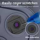 Reparador Lanrui M200 3ml, elimina manchas y rayaduras de lentes de cámaras fotográficas.