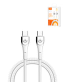 Cable USB LDNIO LC862C de carga rápida de 65W de 6 pies en Guatemala.