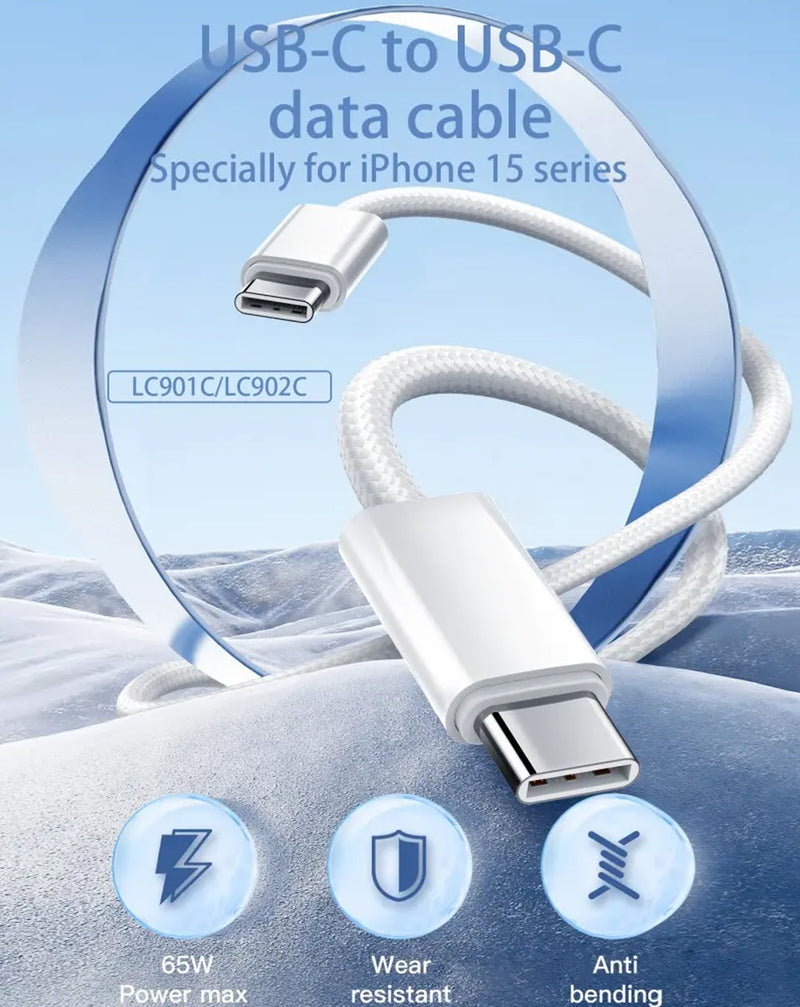 Encuentra el puerto de carga LDNIO LC901c Fast Charging de 65W en Guatemala para reparaciones y ventas al mayor.