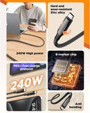 Compra el puerto de carga LDNIO LC921-240W PD-3.1 USB C-C en Guatemala para una carga rápida y eficiente.