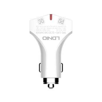 Encuentra el cargador de auto LDNIO C60P PD QC3.0 dual USB A+C en Guatemala para una carga rápida y eficiente en tu vehículo.