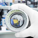 Lámpara anular ajustable de 72 LED de alta luminosidad para microscopio en Guatemala.