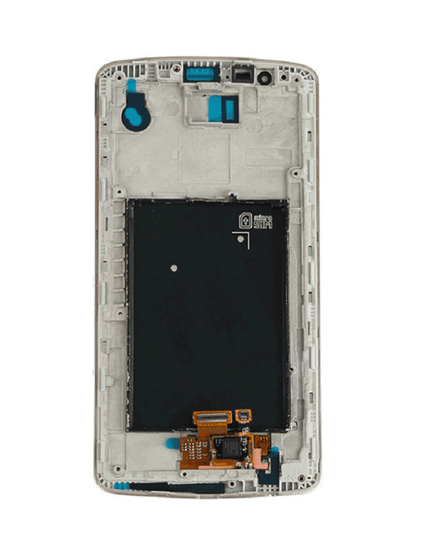 Reparación de pantalla LG G3 (D850) en Guatemala, venta al por mayor de pantallas LCD de color dorado.