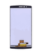 Reparación de pantalla LG G4 (D810) en Guatemala con pantalla LCD negra.