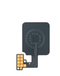 Encuentra el botón de inicio y sensor de huellas para LG G8 ThinQ / V50 ThinQ en Guatemala con cables flexibles en color negro en nuestra tienda de repuestos y accesorios para celulares.
