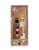 Reparación de pantalla OLED con marco para LG Velvet 5G G900 en Guatemala.