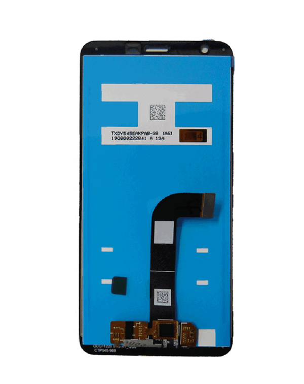 Pantalla sin marco para LG K30 2019 en Guatemala, disponible en color negro.