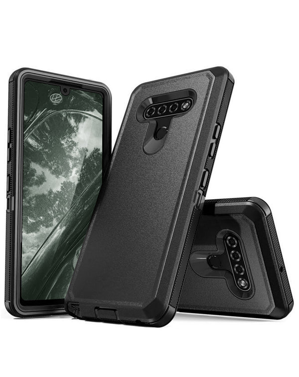 Encuentra la mejor funda heavy duty para LG K51 en Guatemala en SlowBack, distribuidor mayorista de accesorios para celulares.