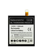 Batería LG Nexus 5 (BL-T9) en Guatemala, repuestos originales y servicio de reparación de baterías en talleres especializados.