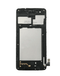 Pantalla con marco LG K4 (M150 / 2017) / Fortune M153 / Phoenix 3 M150 de color negro para reparaciones en Guatemala.