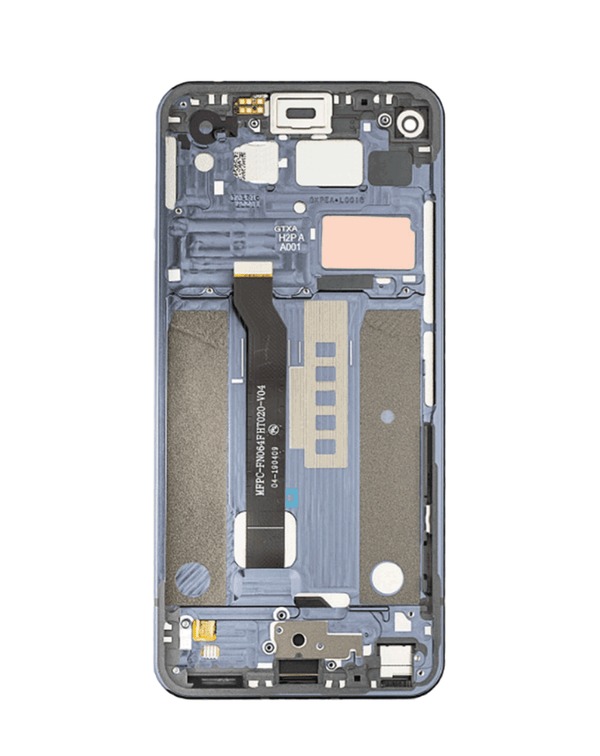 Reparación de pantalla LCD con marco para LG Q70 en Guatemala.