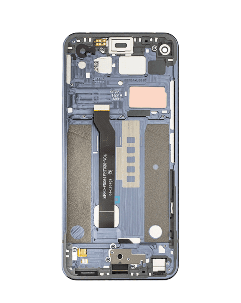 Reparación de pantalla LCD con marco para LG Q70 en Guatemala.