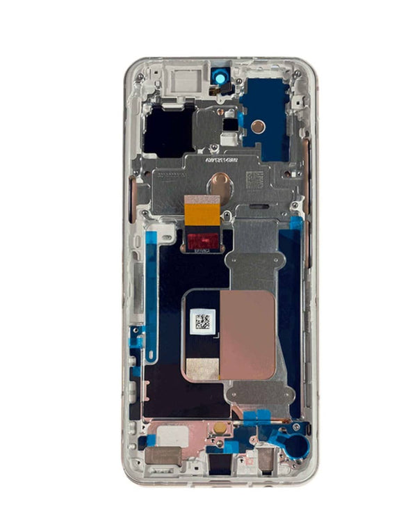 Reparación de pantalla LG V60 ThinQ 5G UW con marco plateado en Guatemala, servicio de reparación de pantallas OLED disponibles en talleres especializados.