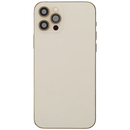 Tapa trasera con puerto de carga flex iPhone 12 Pro (US Version) (Gold)