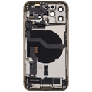 Tapa trasera con puerto de carga flex iPhone 12 Pro (US Version) (Gold)