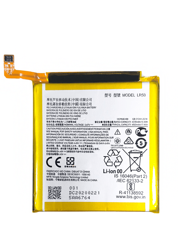 Reparación de batería para Motorola Moto Edge (XT2063) (LR50) en Guatemala.