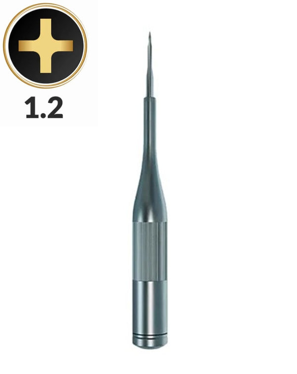 Encuentra destornilladores magnéticos de alta precisión de cruz 1.2 en Guatemala para reparaciones profesionales en talleres especializados.