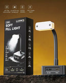 Lámpara de escritorio LED flexible LuoWei LS04 con atenuación continua, ideal para lectura y luz de relleno.