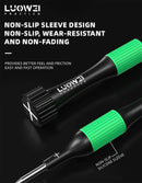 Set de destornilladores con rodamientos lisos de aleación magnética de alta calidad, ideal para reparaciones y mantenimiento en Guatemala.