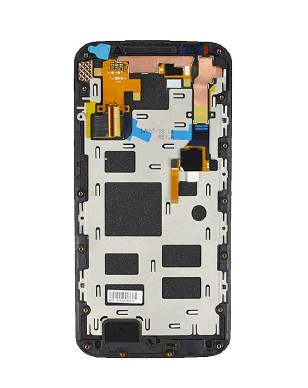 Reparación de pantalla con marco para Motorola Moto X2 en Guatemala, calidad premium.
