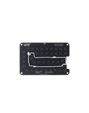 Stencil de reballing para capa intermedia de placa madre 0.12mm para iPhone 13 / 13 Mini disponible en Guatemala para reparaciones de placas madre de celulares.