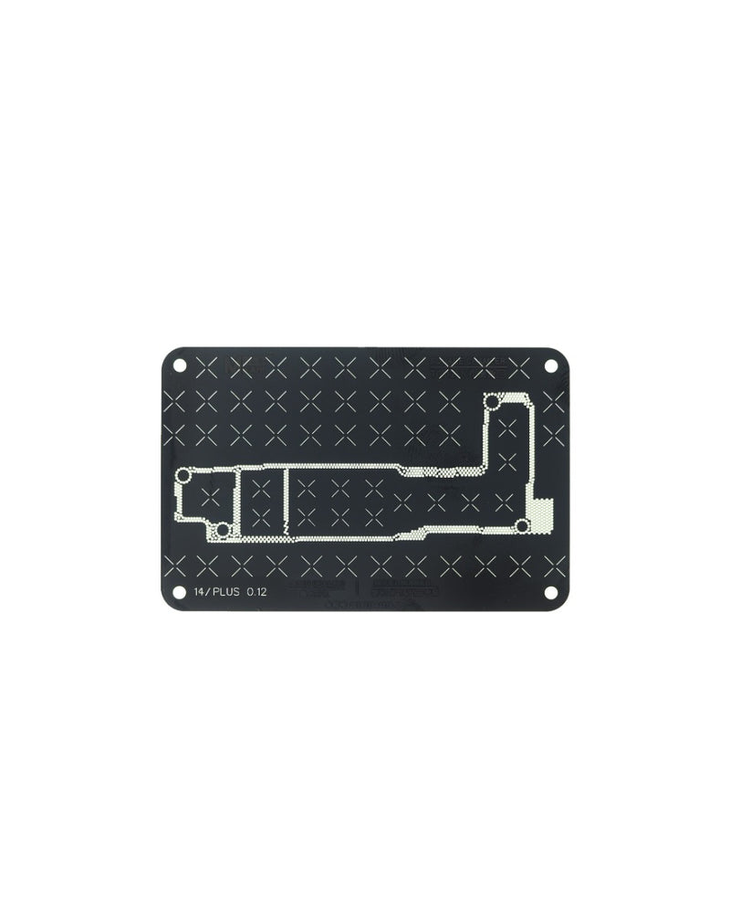Mayorista en Guatemala de capas intermedias para placa madre de iPhone 14 con stencil de reballing BGA MaAnt.