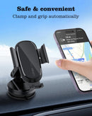 Soporte de automóvil con carga inalámbrica LDNIO MW21 (15W) en Guatemala, ideal para tu smartphone mientras viajas.