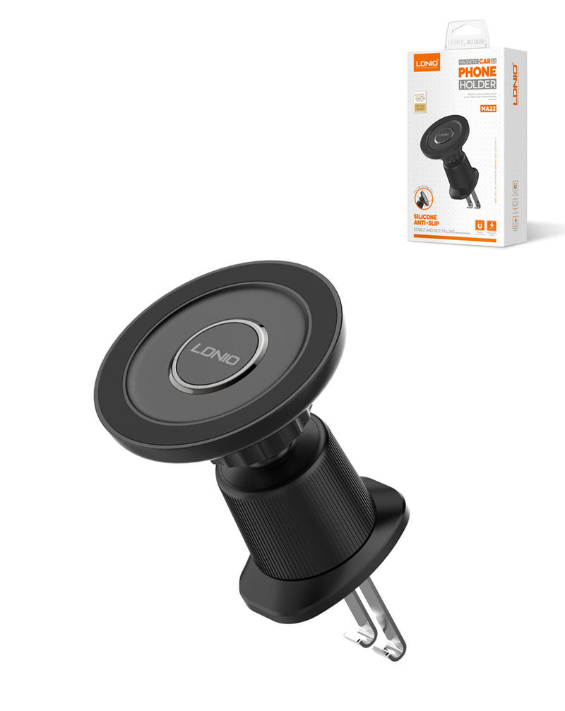 Encuentra el mejor soporte magnético inalámbrico para carro en Guatemala en SlowBack, distribuidor mayorista de la marca LDNIO.